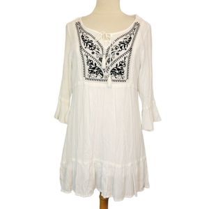 Maurices' boho embroidered dress